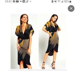 Gianni Bini /Sequin Multi Color Dress/Size 12